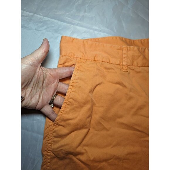 Sundance Women's Size 10 Orange Mid Length Shorts RN106205 - Picture 2 of 11